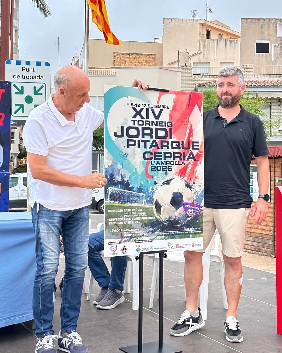 Presentació del cartell de la XIV edició del Torneig Jordi Pitarque Ceprià